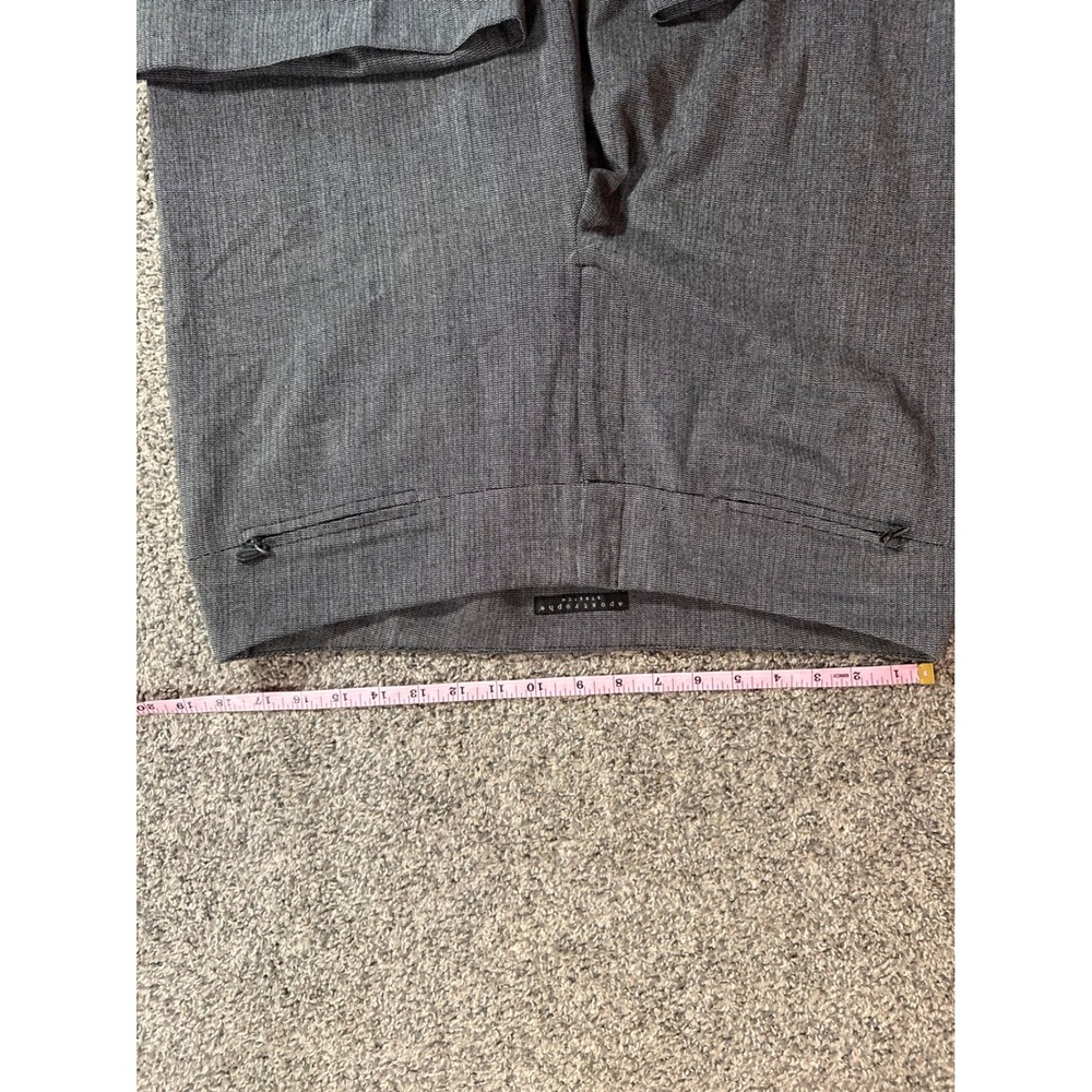 Apostrophe Dress Pants Women 16 Grey Stretch Wide Leg Professional Officecore - Picture 11 of 12